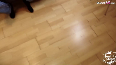 Taboo encounter with a redheaded big tit teen and old fucker