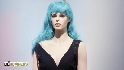 Nicolette Shea takes on a skinny young Spanish fella