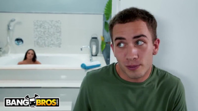 Armani Black gets her curvy body rocked by a younger lad