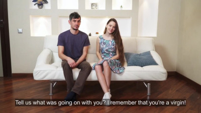 Juliette Bellamy losing her virginity live on camera