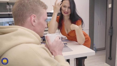 Sex with mature warms stud better than a cup of tea