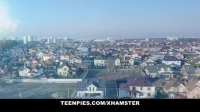 Not to end up in street girl has to give pussy to man