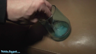 Woman lets stranger fuck shaved pussy for money