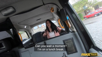 Sarah Simons has sex with taxi driver in the backseat