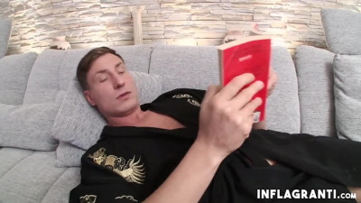 Stiff penis for a sexy teacher-looking girl with glasses