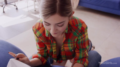 One day chick sucks and then gets fucked