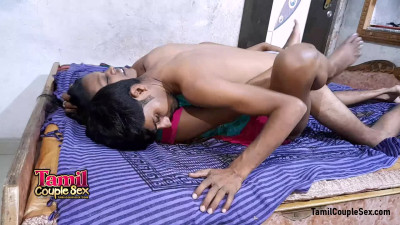 Romantic couple are making love and making a tape