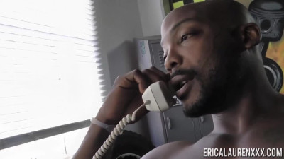 Blonde mature drilled deep with hard black fuckstick