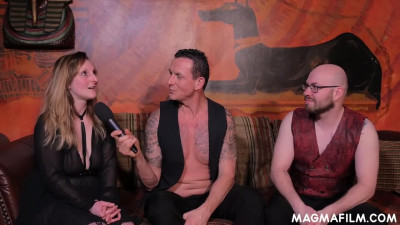 Mature women get it on with a crowd of men