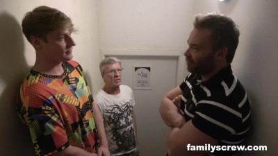 Kinky step-aunties help young dude lose virginity