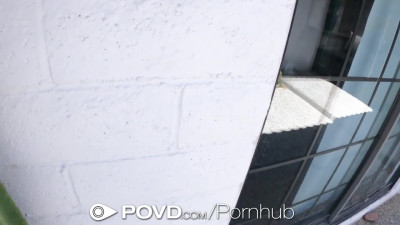 Chanel Camryn taking the stiff dong raw in hot POV