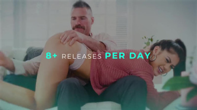 Darcy Dark lets him fuck her asshole in doggy style