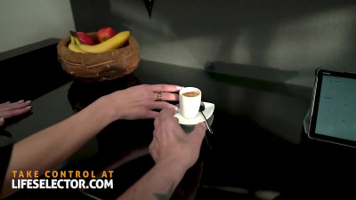 Julia Rain enjoys a nice spitroast sesh in the MFM threesome