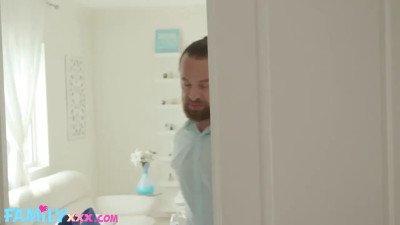 Dad, I have a crush on your fat cock! Please give it to me!