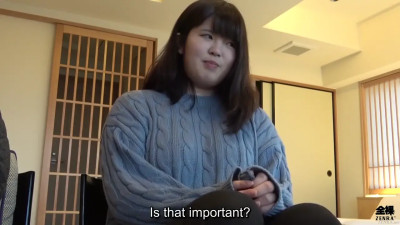 Fat Japanese schoolgirl is on her dad's cock strict diet