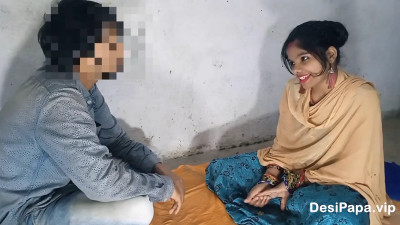 Handjob by a gorgeous Desi girl for an erect penis
