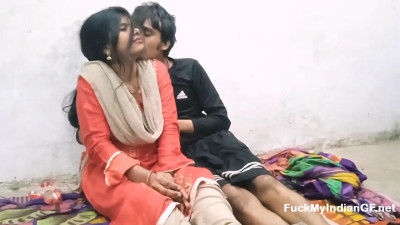 Shy Indian girl eventually gives in and shows her ass