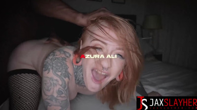 Redheaded babe Azura Alii is ready for a deep penetration