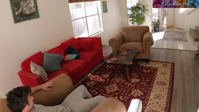Stepmom is going to get smashed with legs spread wide