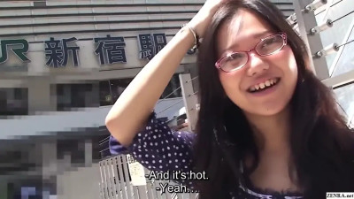 Curvy Japanese girl gets talked into hardcore pleasure