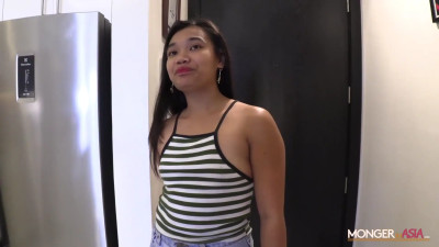 Cute Filipina maid is getting fucked by a rich person