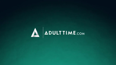Domination session for a very busty brunette goth girl