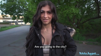 Perfectly kinky Colombian cutie gets smashed in public