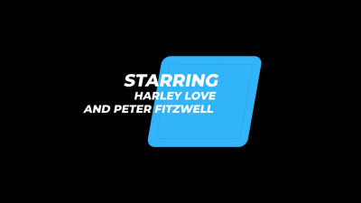 Petite redhead Harley Love gets frisky with a DILF