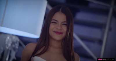 Michy Perez  rides cock and gets fucked orally too