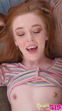 Stepsister with a special pussy gets to ride his member