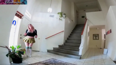 Stepbro is going to smash her aging pussy in POV