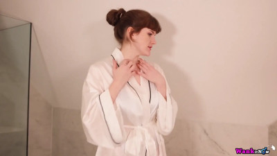 Cute girl with big boobs giving you JOI before oral