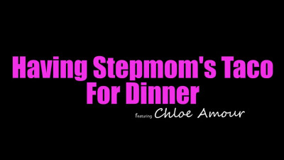 Chloe Amour is happy to feed her stepson wet pussy