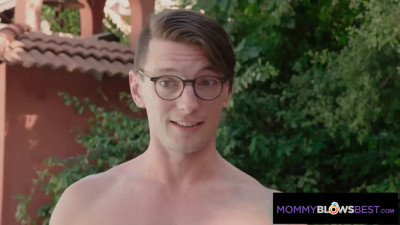 Footjob and freaky fuck with her fucking poolboy