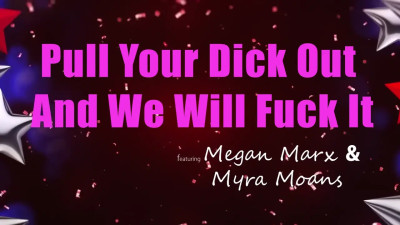 Girls in slutty USA themed bikinis banged together