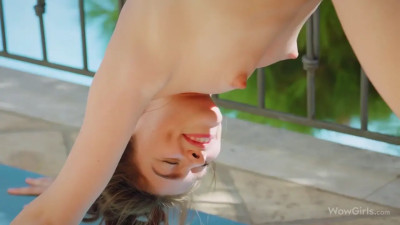 Besties become more than friends in a taboo lesbo vid