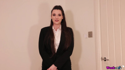 Amber Ivy removes her outfit and shows everything
