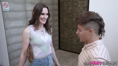 Step cousin gets to show off her body before HARD sex