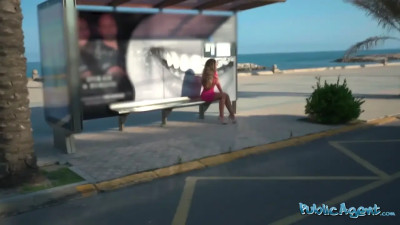 Public pleasures with a girl who has big t its, wet slit