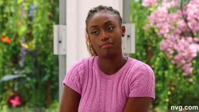 Fit ebony likes to blow and ride her white friend's dick