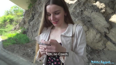 Ukranian model is paid to have sex in POV with the agent