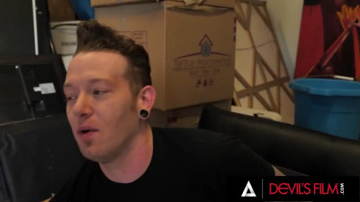 Two plumbers' dicks can fix an old whore's rusty pussy