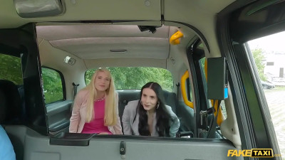 Two European girls give him a pityfuck of a lifetime