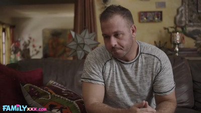 Angelic stepdaughter Maria Kazi is going to get it on all fours