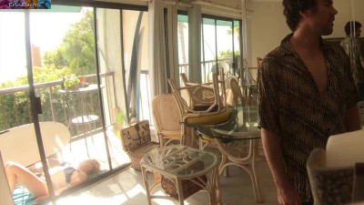 The MILF moves in with her stepson and fucks every day