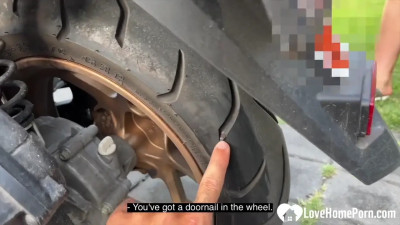 Random blonde is going to scream with his dick inside