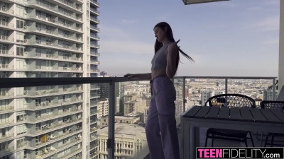 Athena Heart facefucked and banged by Ryan Madison