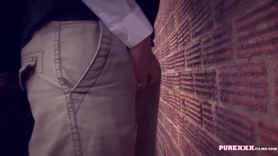 Redheaded police officer is fucking a muscular dude