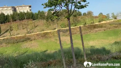 Virgin teen's dick gets lucky with a slutty stranger