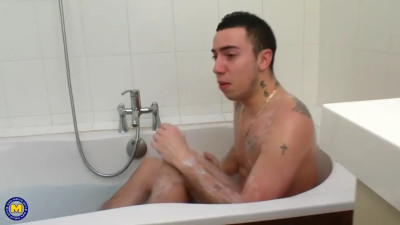 My hot brunette MILF stepmom demands to get fucked anally